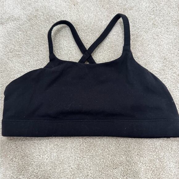 Athleta Girl Other - Athleta Girls, black cross back sports bra, size M (8/10)